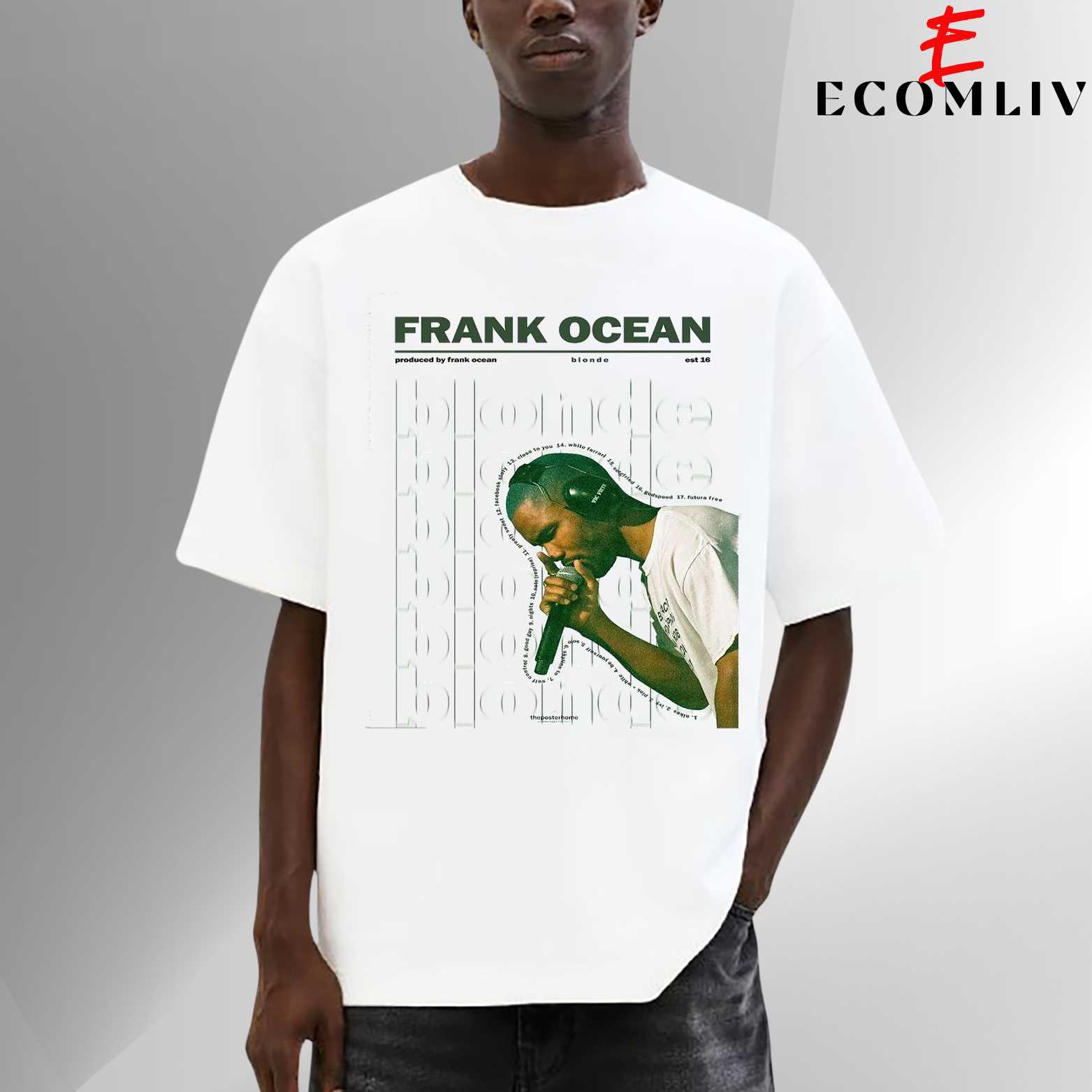 Frank Ocean Retro Album Tee, Music Vibes Shirt, Unisex Fit